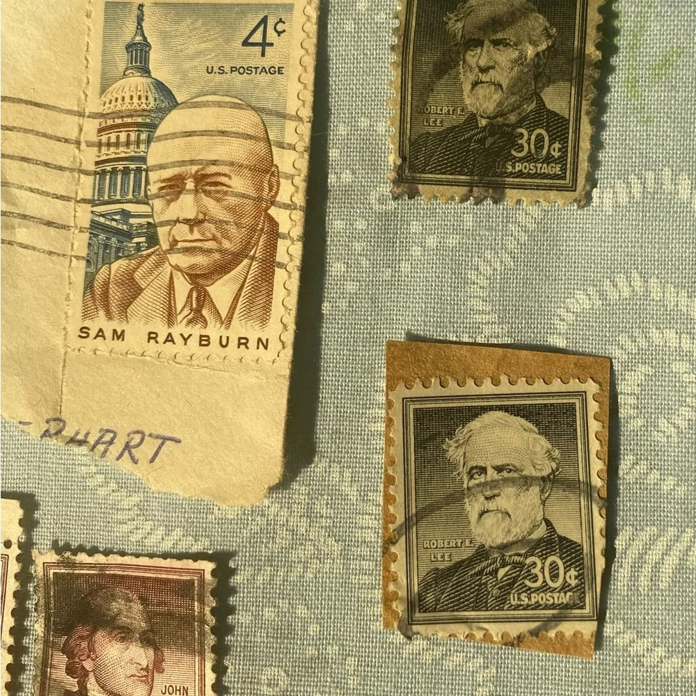 SAN ANTONIO SCHOOL POSTAGE STAMPS - Picture 2 of 3